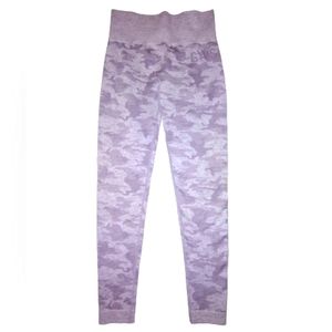 Gymshark Purple Camo Leggings